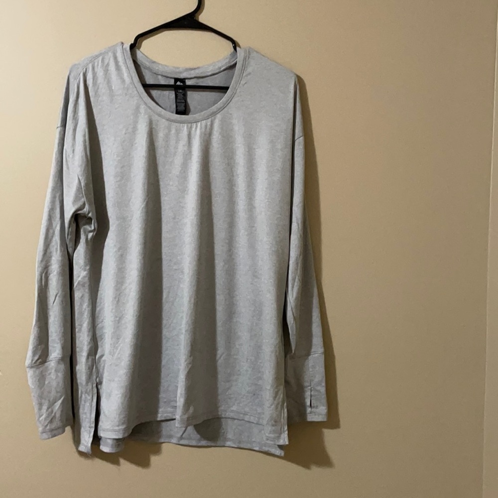 Grey Workout Long Sleeve